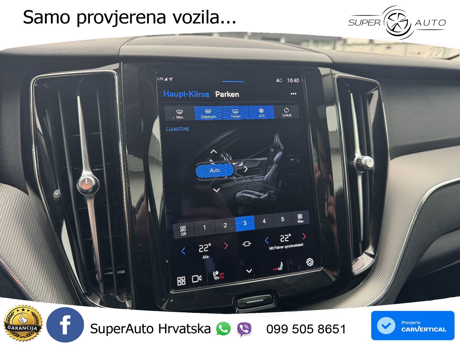 Volvo XC60 B4 Benzin FWD Geartronic ACC+GR SJED+360+PANO