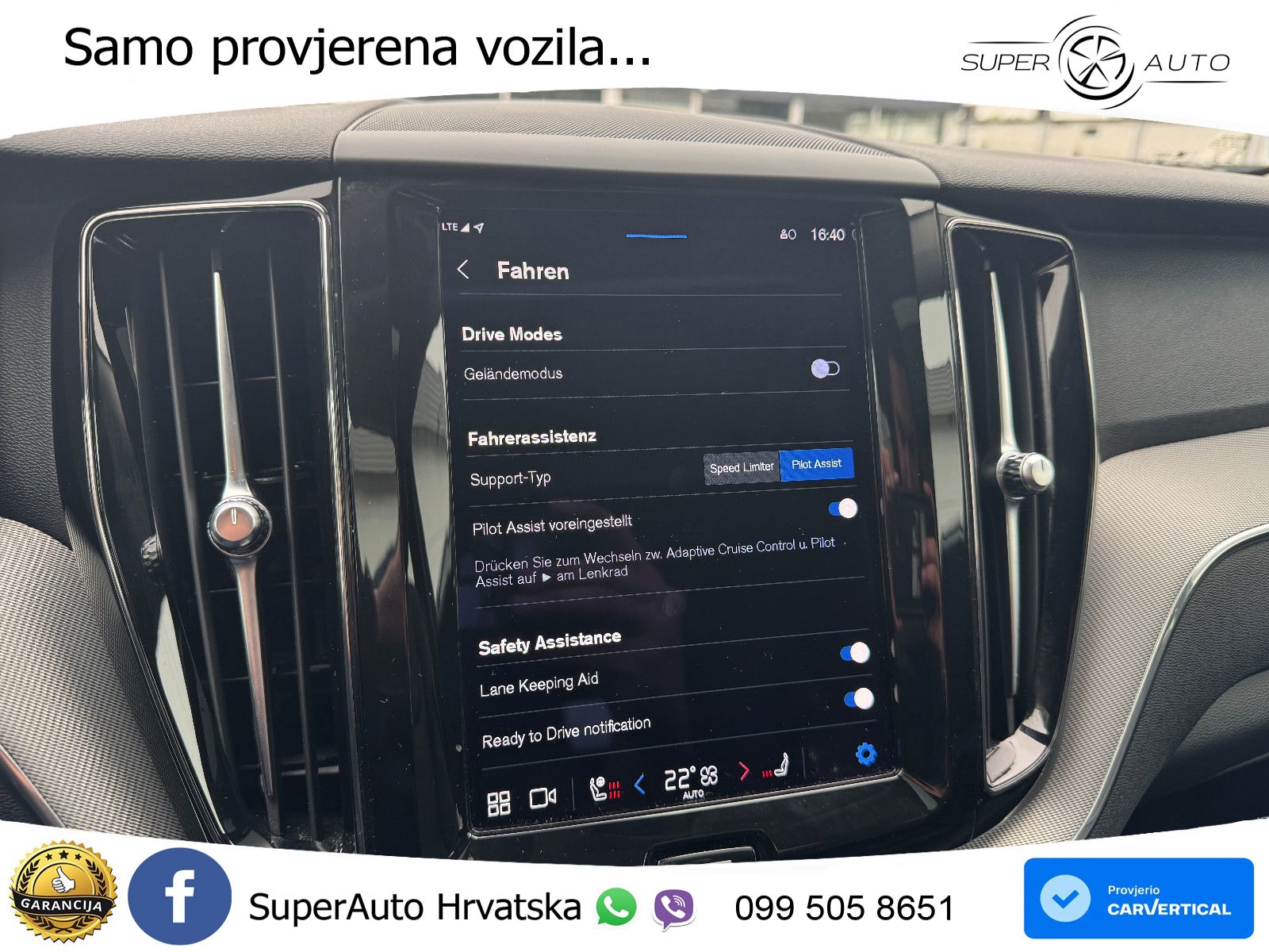 Volvo XC60 B4 Benzin FWD Geartronic ACC+GR SJED+360+PANO