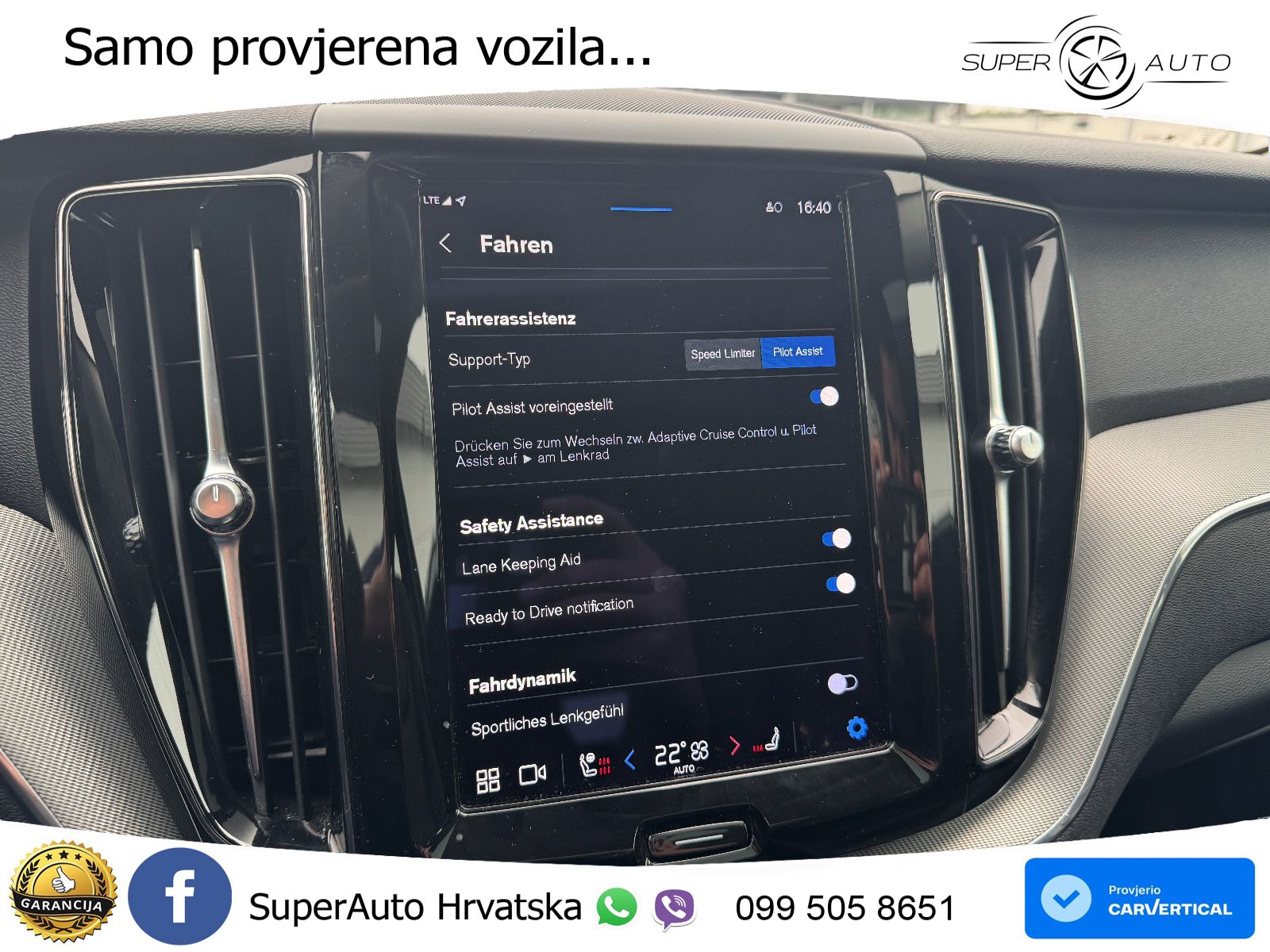 Volvo XC60 B4 Benzin FWD Geartronic ACC+GR SJED+360+PANO