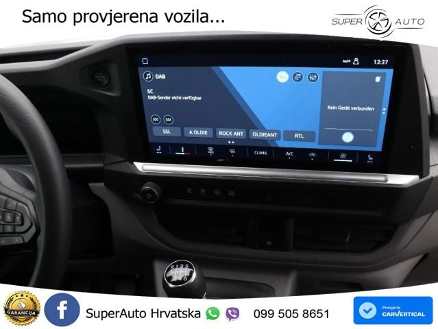 Volkswagen T7 Transporter Kasten 2.0 TDI LR L2H1/LED/RFK/Ap 150 KS