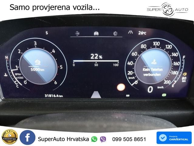 Volkswagen T7 Transporter Kasten 2.0 TDI LR L2H1/LED/RFK/Ap 150 KS