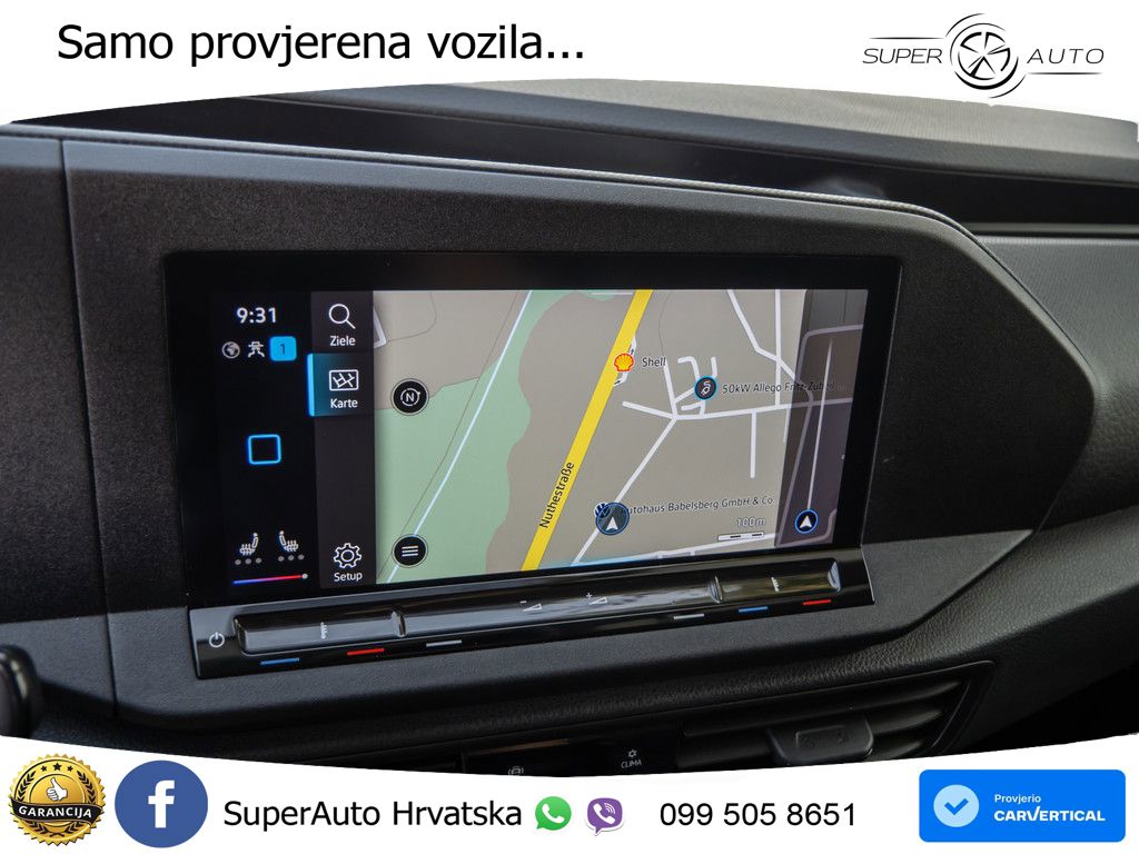 Volkswagen Caddy Cargo 2.0 TDI KLIMA NAVI AHK SHZ NAVI AHK 102 KS