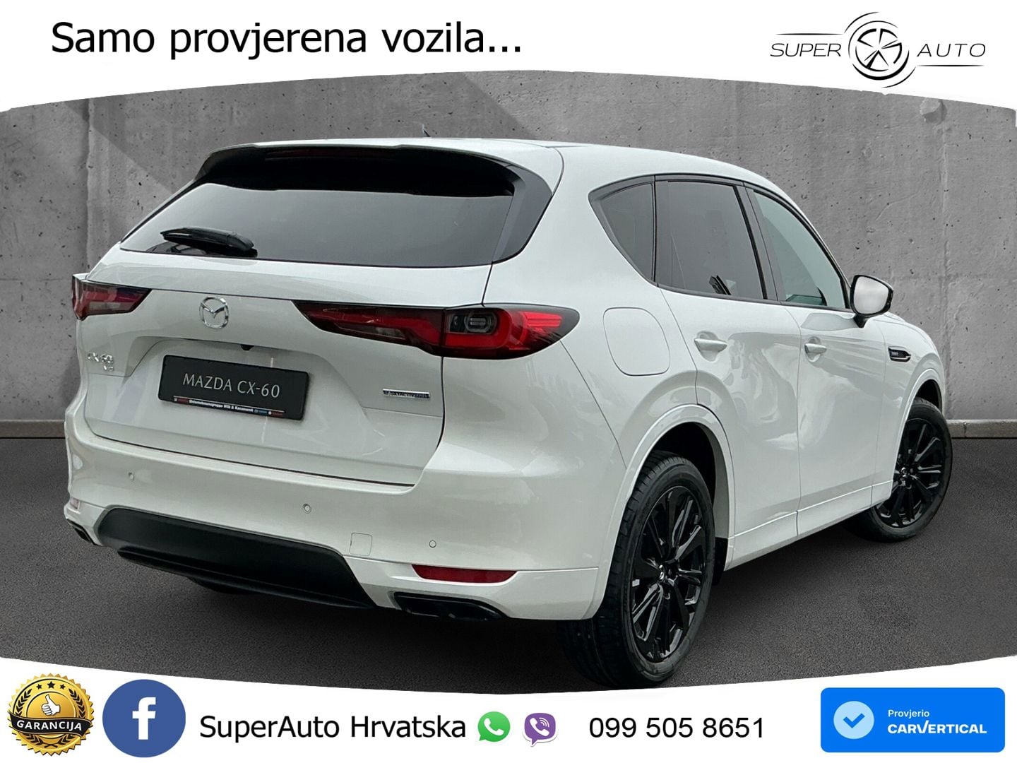 Mazda CX-60 2.5 e-Skyactiv (328 KS) AWD Automatic MATRIX+GR SJED+KAM