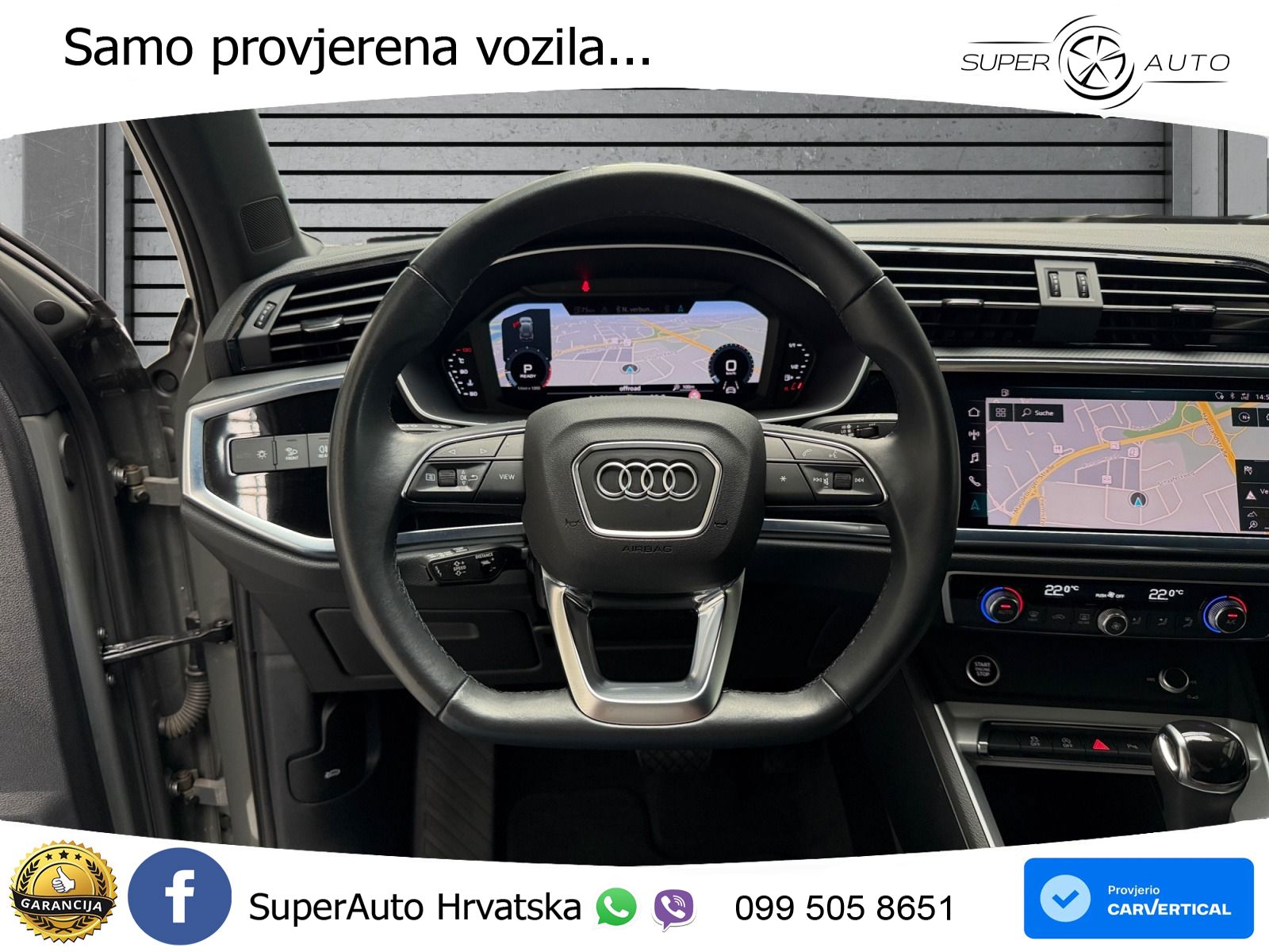 Audi Q3 40 TFSI (190 KS) quattro S tronic MATRIX+GR SJED+KAM