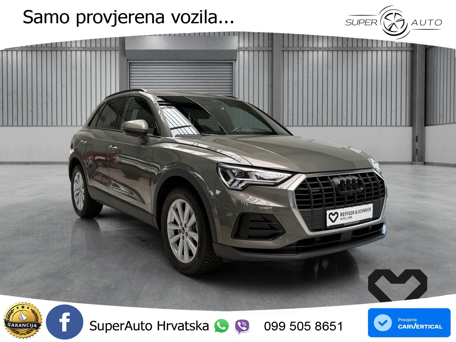 Audi Q3 40 TFSI (190 KS) quattro S tronic MATRIX+GR SJED+KAM