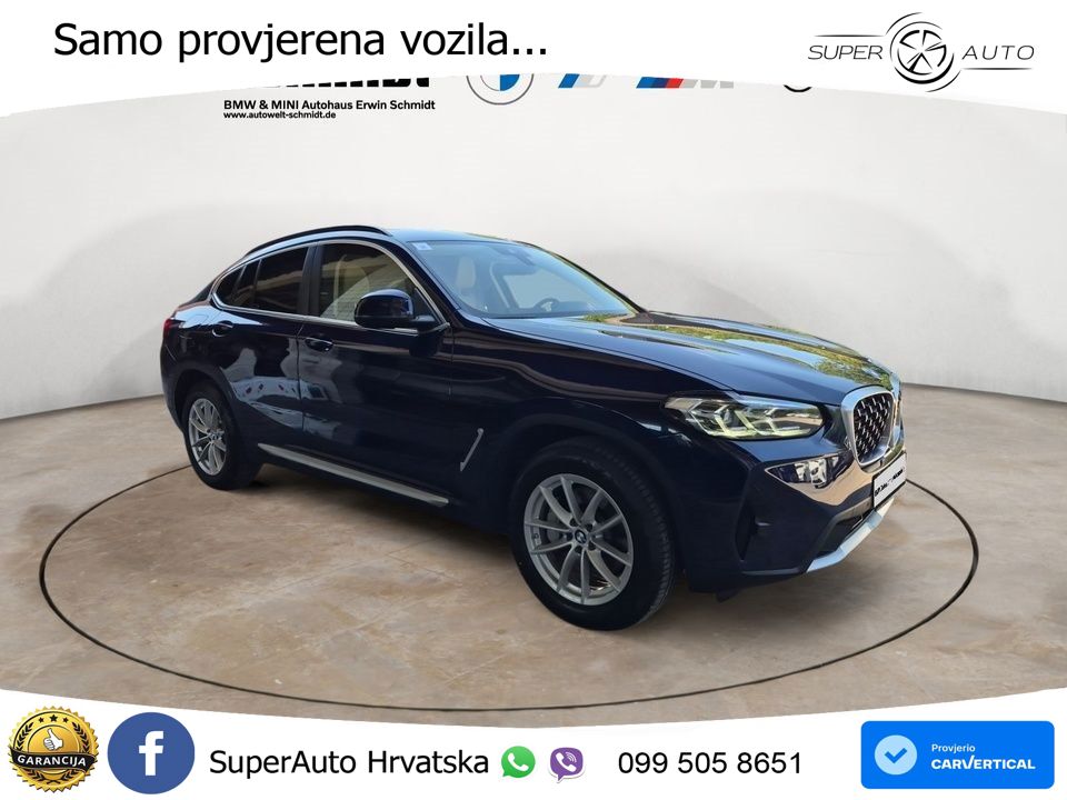 BMW X4 30d (286 KS) xDrive Steptronic ACC+GR SJED+360+PANO
