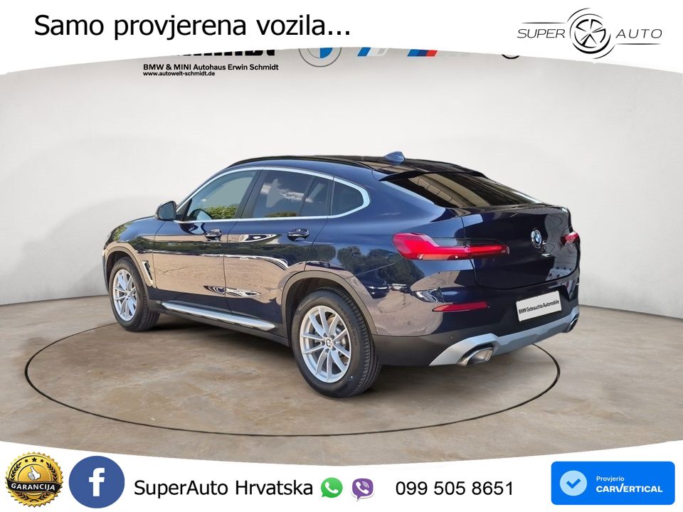 BMW X4 30d (286 KS) xDrive Steptronic ACC+GR SJED+360+PANO