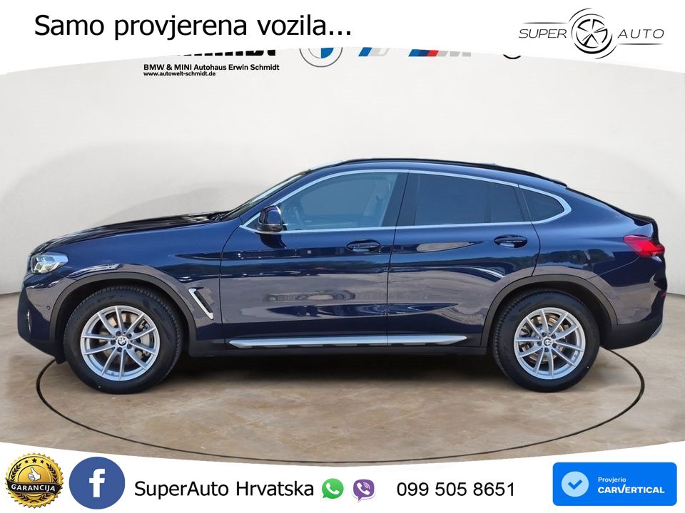 BMW X4 30d (286 KS) xDrive Steptronic ACC+GR SJED+360+PANO