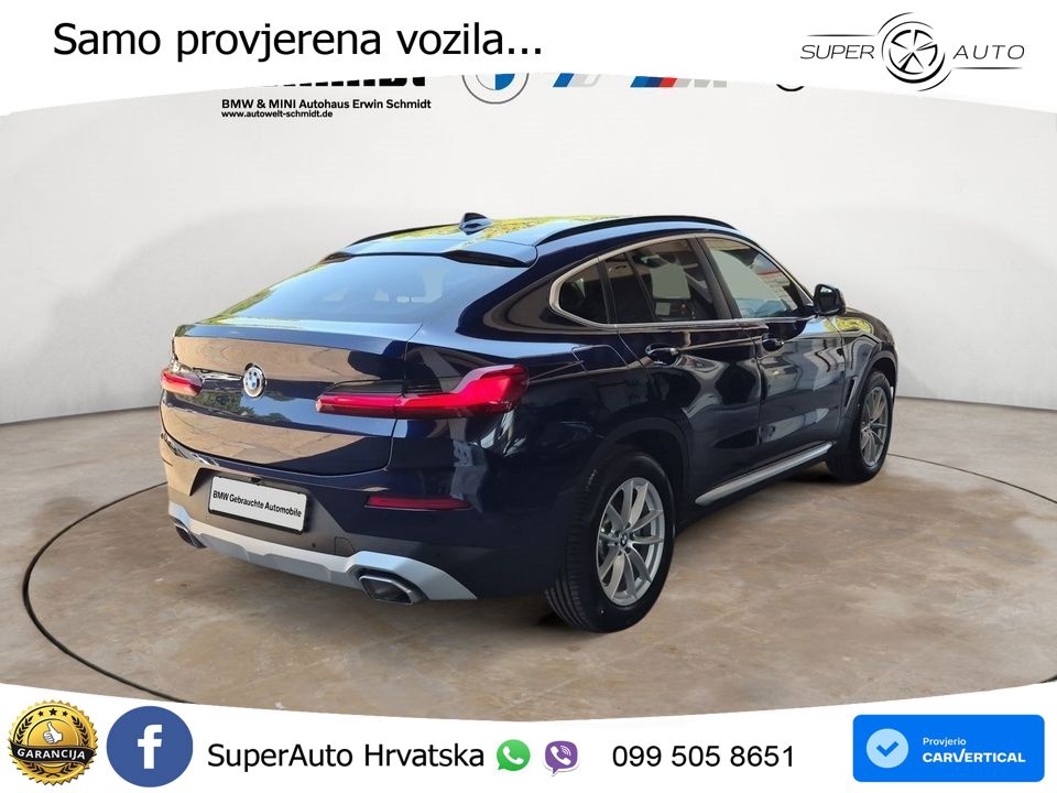 BMW X4 30d (286 KS) xDrive Steptronic ACC+GR SJED+360+PANO