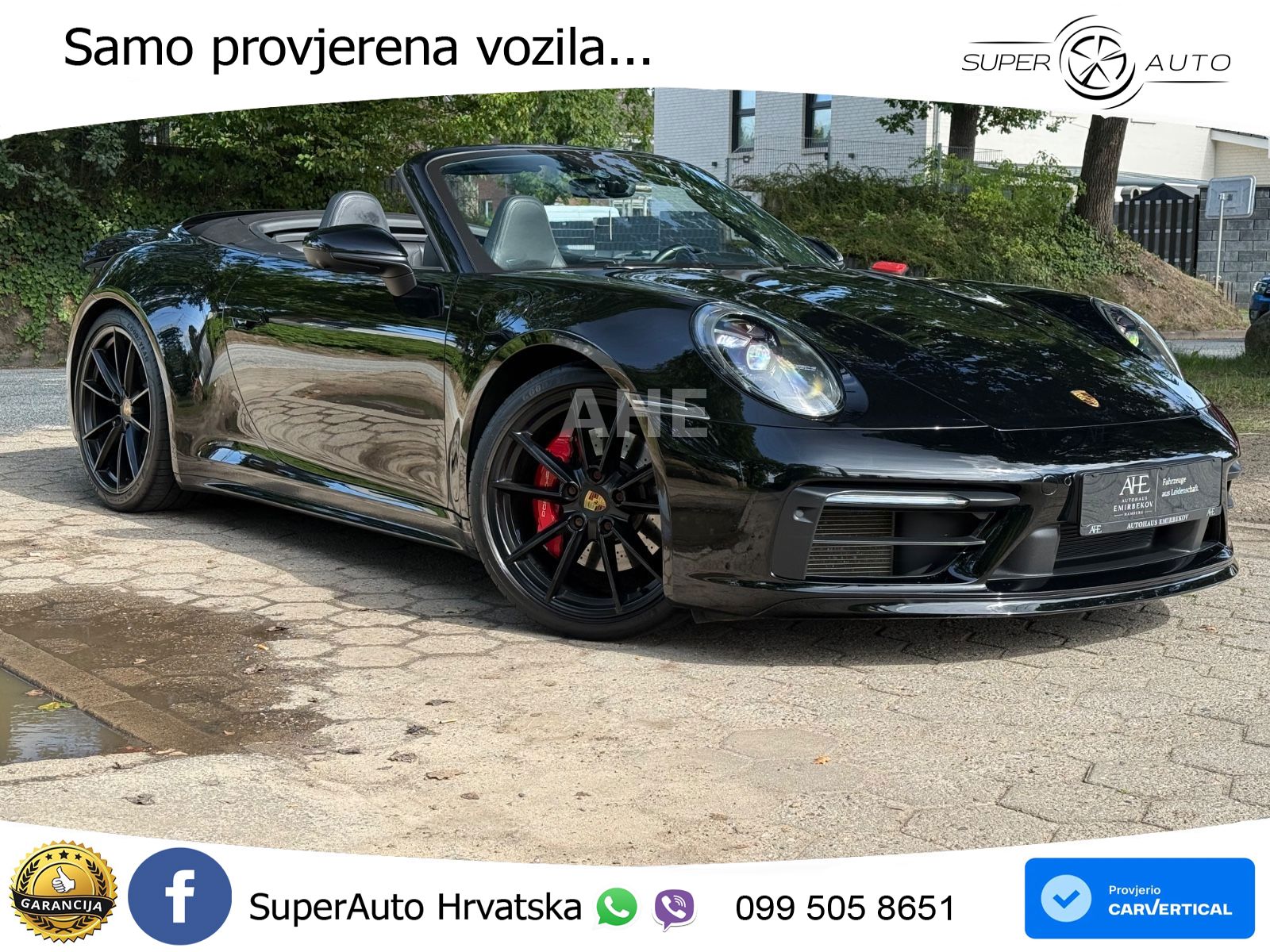 Porsche 911 Carrera S Cabriolet 3.0 (450 KS) PDK MATRIX+GR SJED+KAM