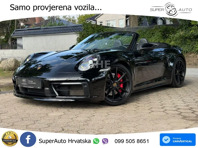 Porsche 911 Carrera S Cabriolet 3.0 (450 KS) PDK MATRIX+GR SJED+KAM