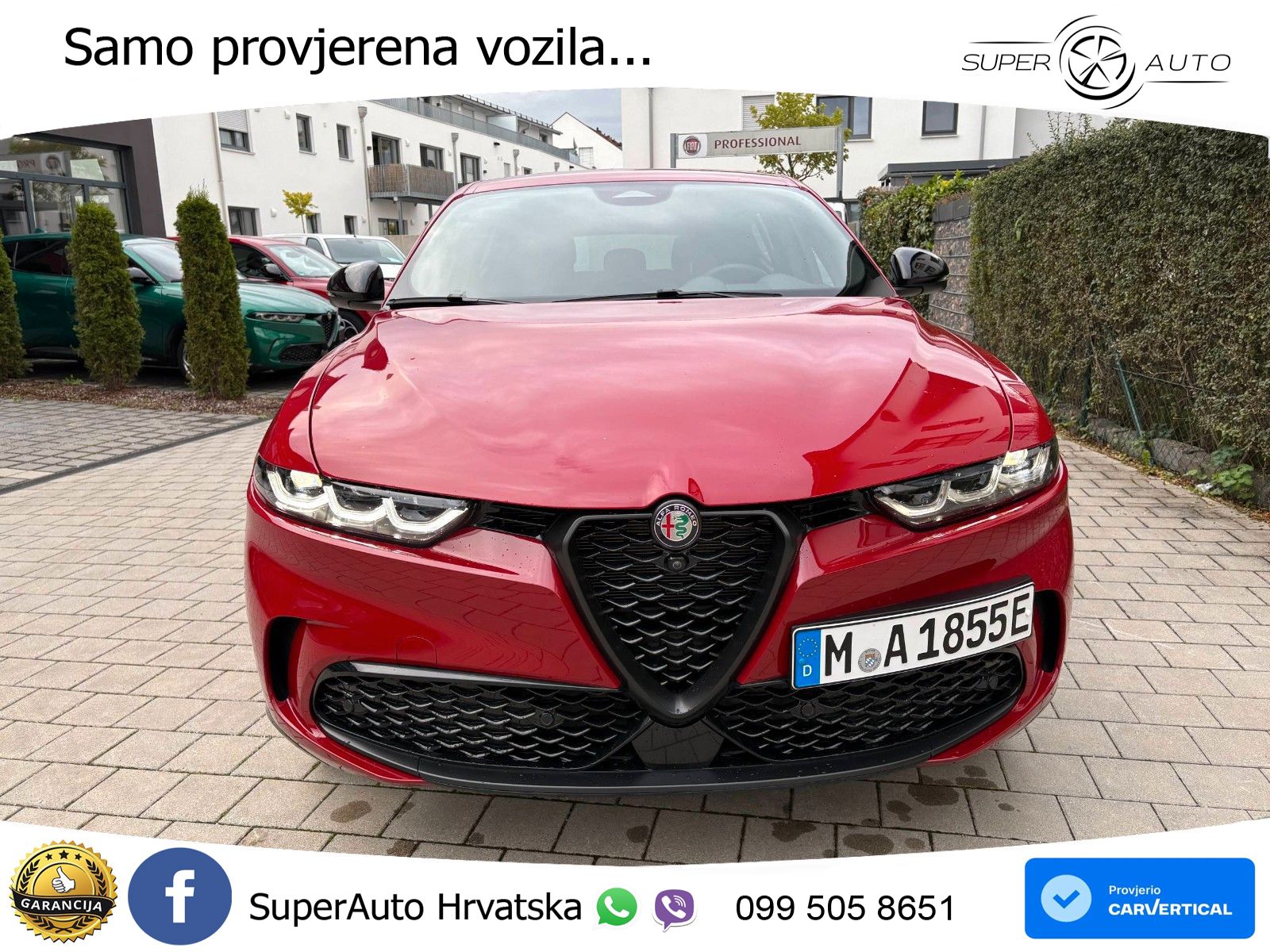 Alfa Romeo Tonale 1.3 T MultiAir (190 KS) Plug-in Hybrid eQ4 Automatic LED+GR SJED+ACC
