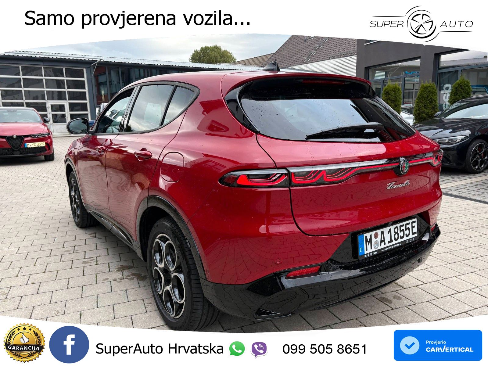 Alfa Romeo Tonale 1.3 T MultiAir (190 KS) Plug-in Hybrid eQ4 Automatic LED+GR SJED+ACC