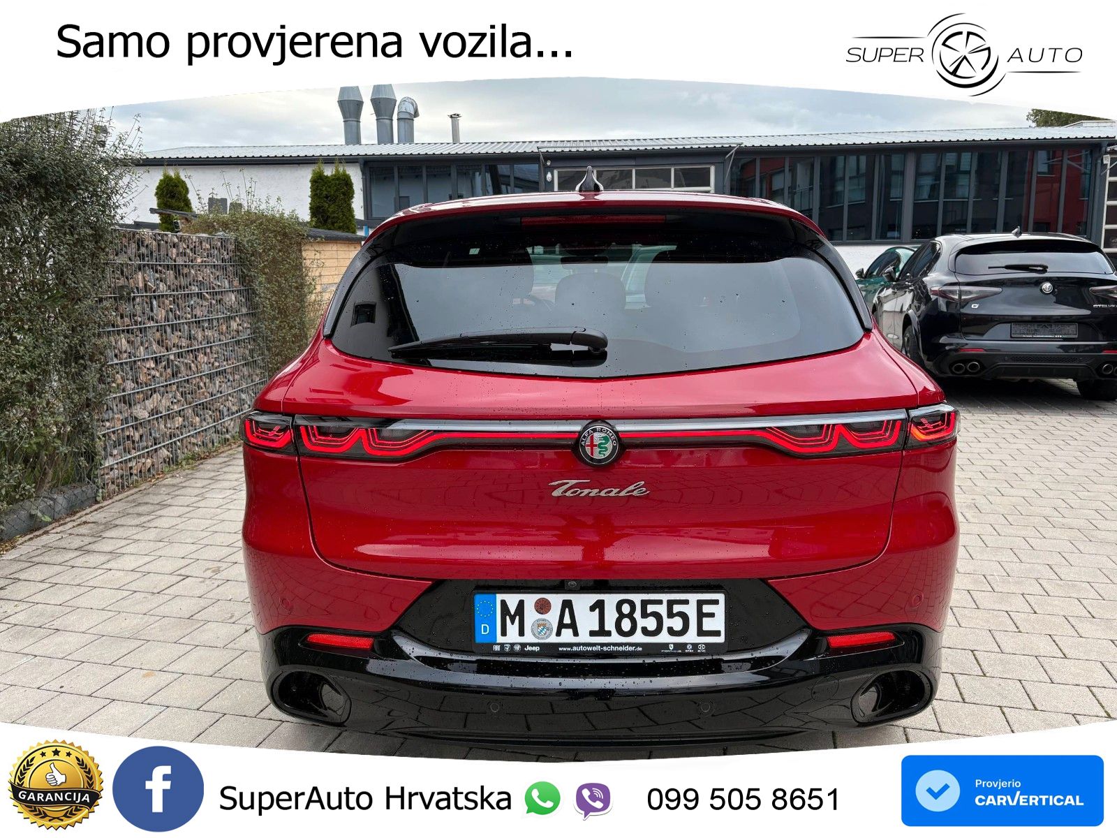 Alfa Romeo Tonale 1.3 T MultiAir (190 KS) Plug-in Hybrid eQ4 Automatic LED+GR SJED+ACC