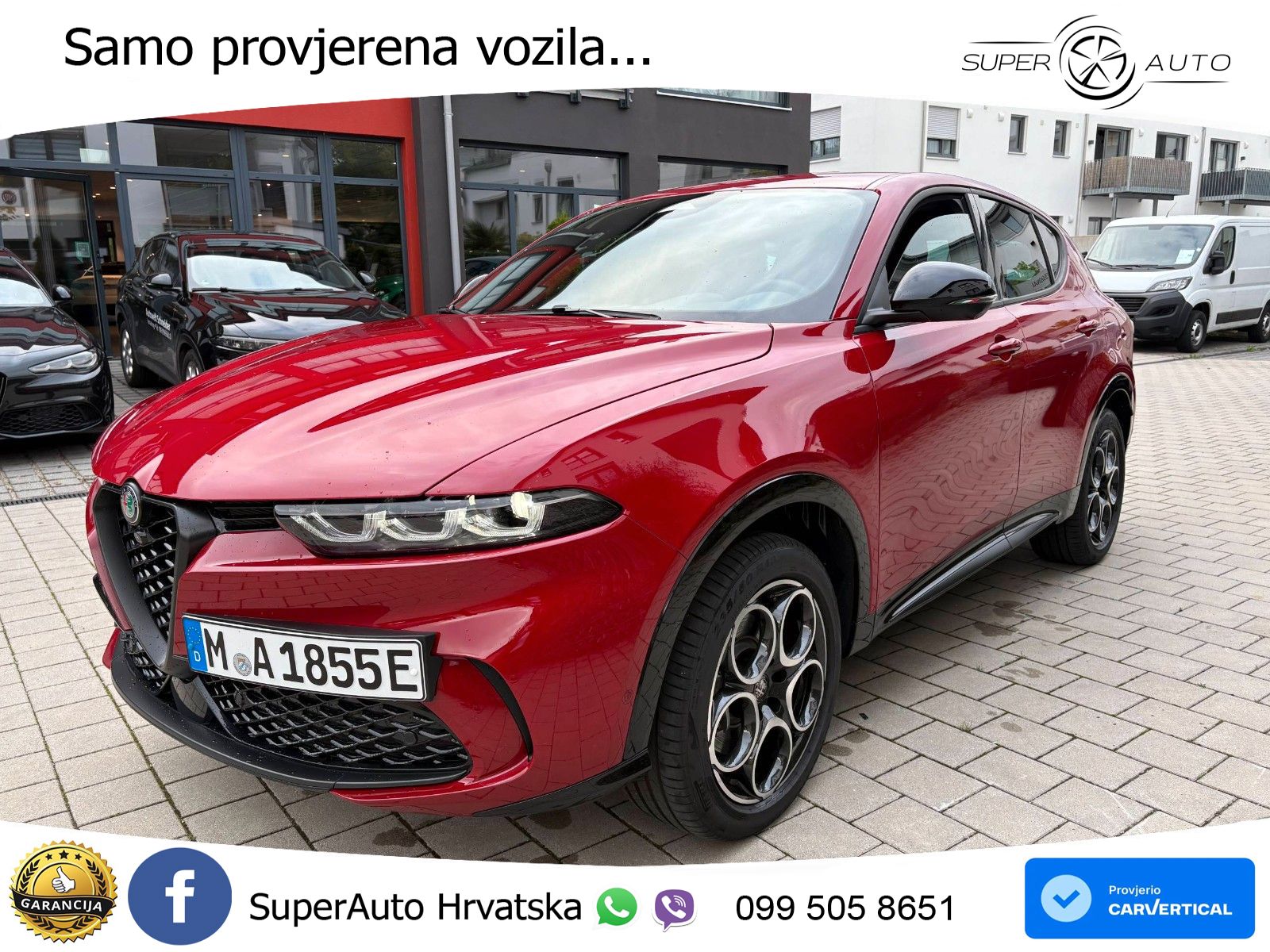 Alfa Romeo Tonale 1.3 T MultiAir (190 KS) Plug-in Hybrid eQ4 Automatic LED+GR SJED+ACC
