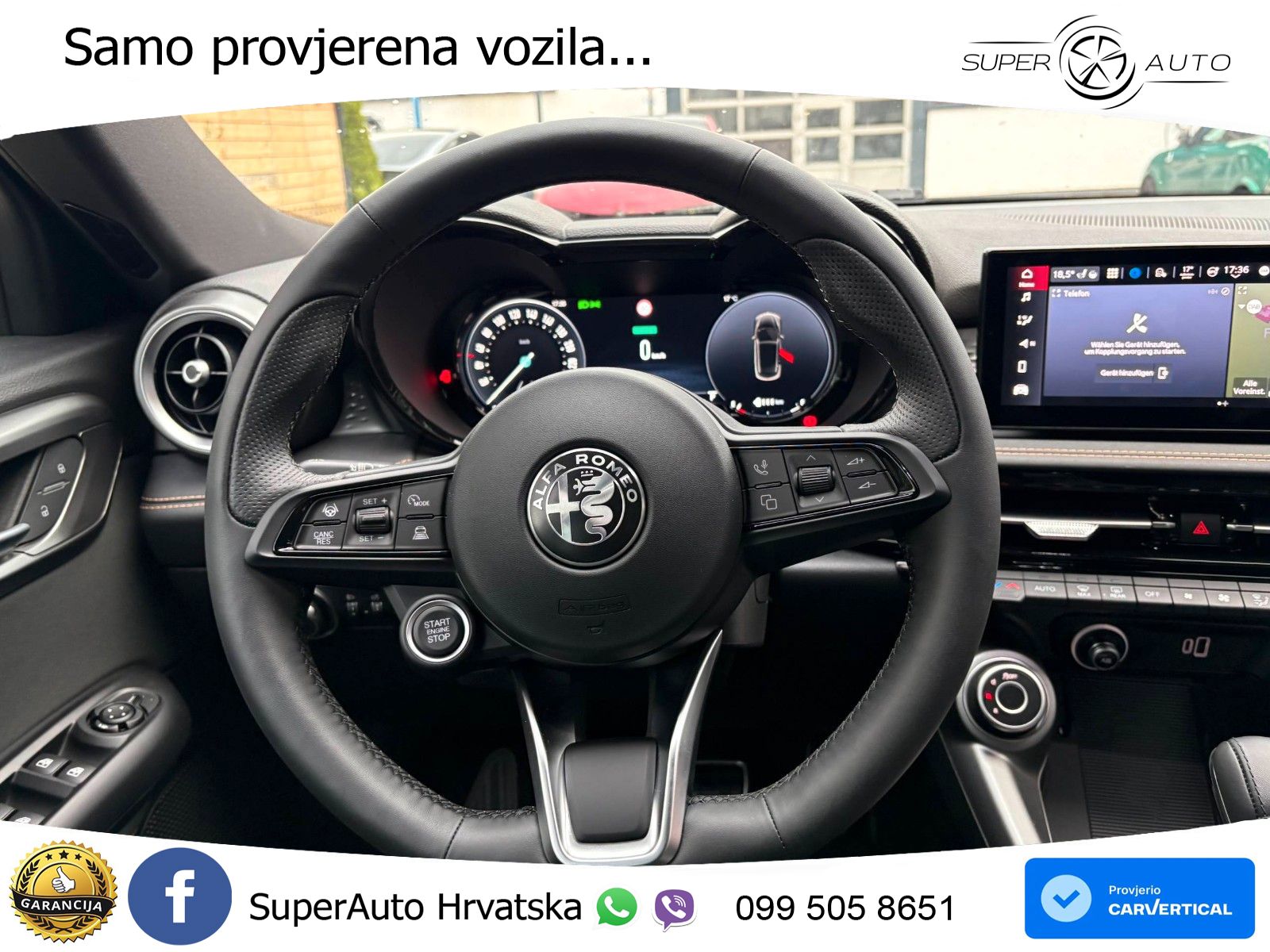 Alfa Romeo Tonale 1.3 T MultiAir (190 KS) Plug-in Hybrid eQ4 Automatic LED+GR SJED+ACC