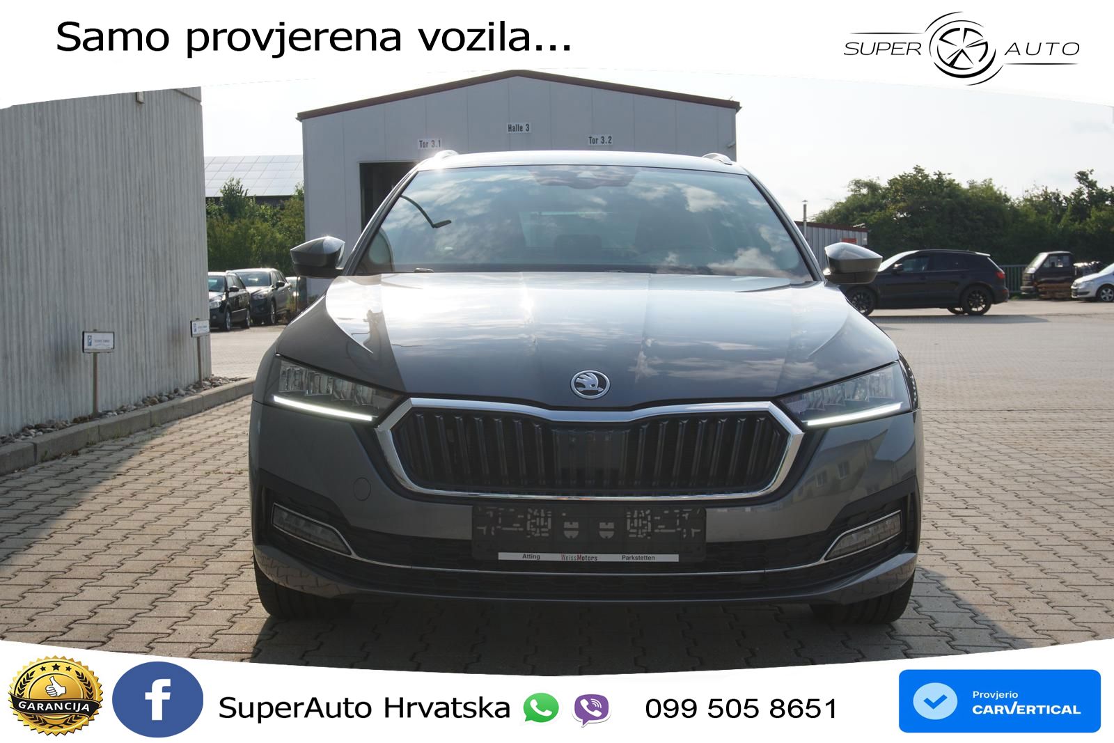 Škoda Octavia Combi 1.5 TSI (150 KS) DSG LED+GR SJED+ACC