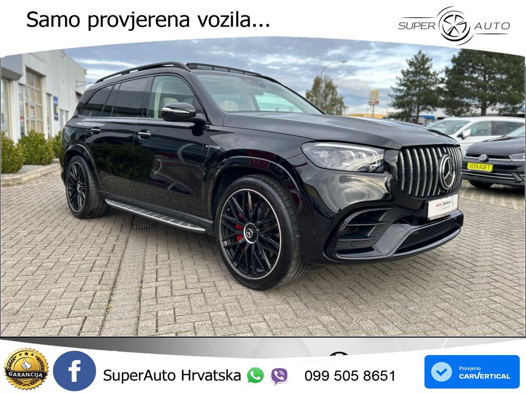 Mercedes-Benz GLS AMG GLS 63 V8 EQ Boost 4MATIC+ TCT ACC+HEAD+4xGR SJED+360+PANO