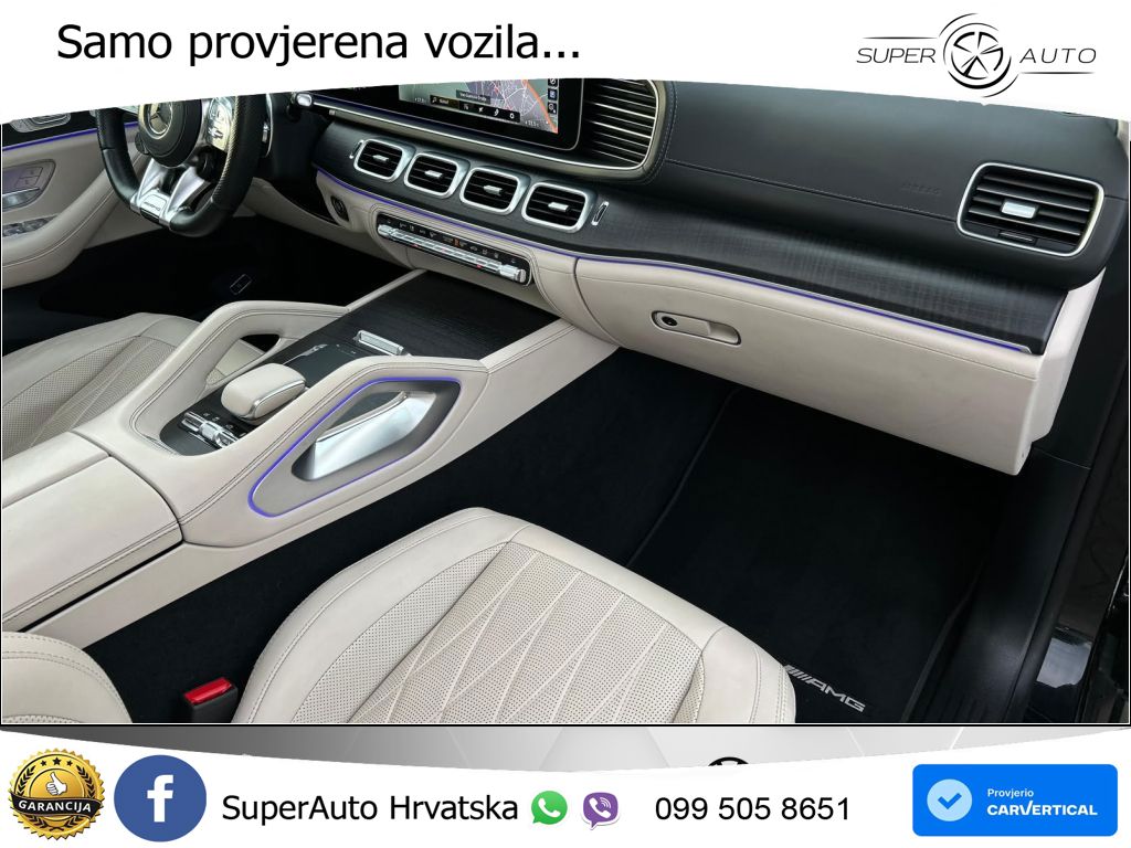 Mercedes-Benz GLS AMG GLS 63 V8 EQ Boost 4MATIC+ TCT ACC+HEAD+4xGR SJED+360+PANO