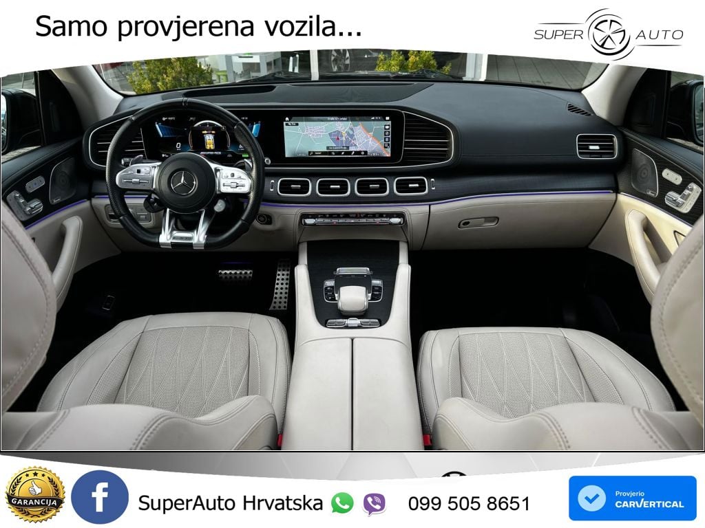 Mercedes-Benz GLS AMG GLS 63 V8 EQ Boost 4MATIC+ TCT ACC+HEAD+4xGR SJED+360+PANO