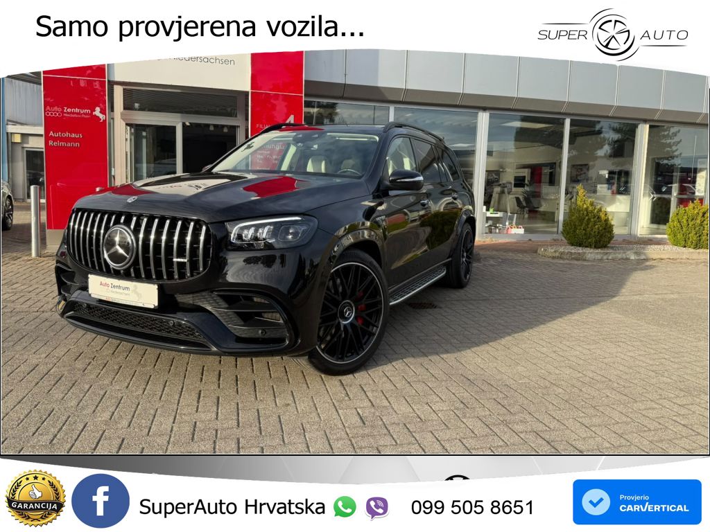 Mercedes-Benz GLS AMG GLS 63 V8 EQ Boost 4MATIC+ TCT ACC+HEAD+4xGR SJED+360+PANO
