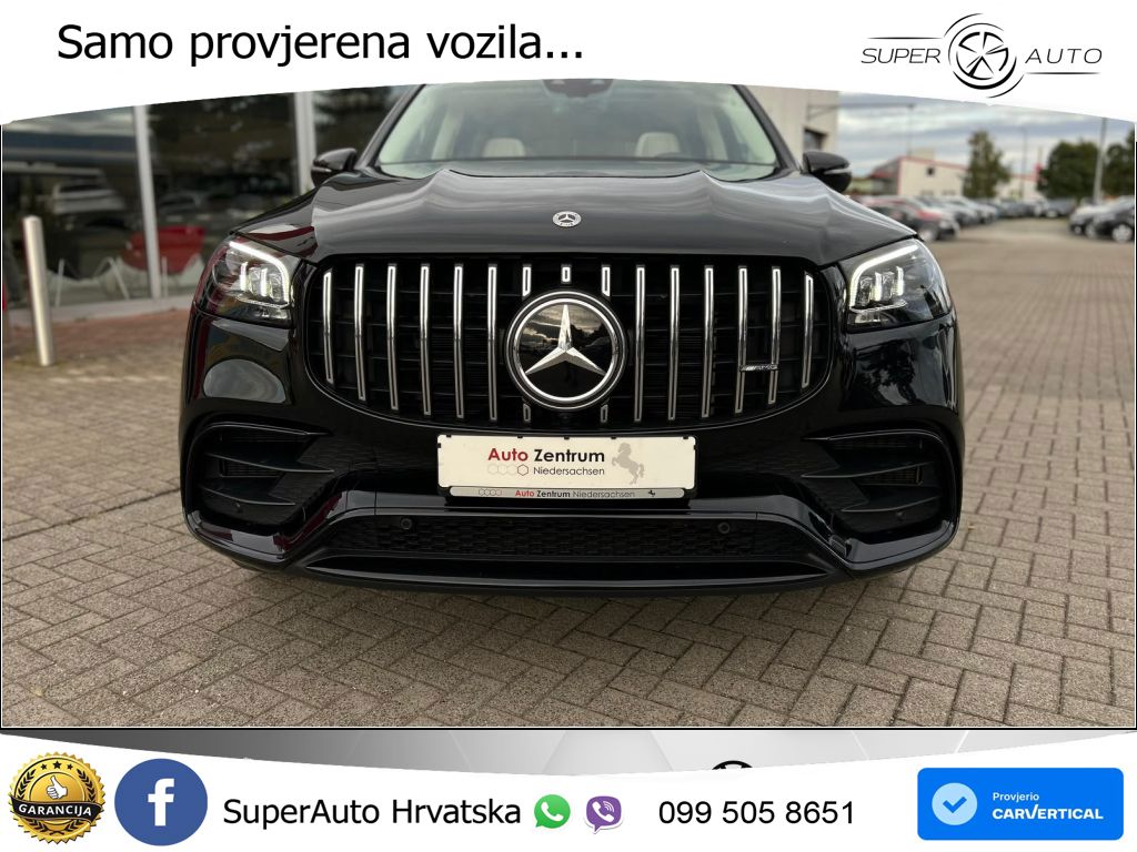 Mercedes-Benz GLS AMG GLS 63 V8 EQ Boost 4MATIC+ TCT ACC+HEAD+4xGR SJED+360+PANO