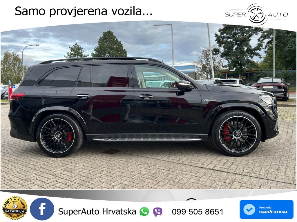 Mercedes-Benz GLS AMG GLS 63 V8 EQ Boost 4MATIC+ TCT ACC+HEAD+4xGR SJED+360+PANO
