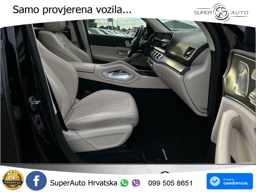 Mercedes-Benz GLS AMG GLS 63 V8 EQ Boost 4MATIC+ TCT ACC+HEAD+4xGR SJED+360+PANO