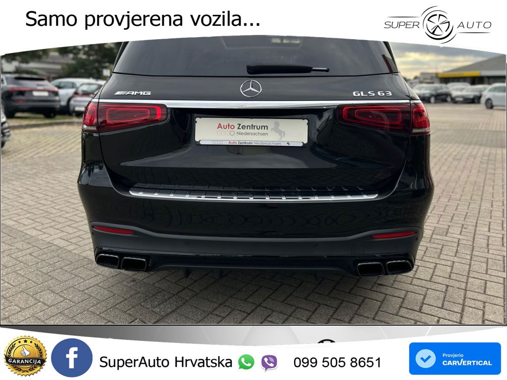 Mercedes-Benz GLS AMG GLS 63 V8 EQ Boost 4MATIC+ TCT ACC+HEAD+4xGR SJED+360+PANO