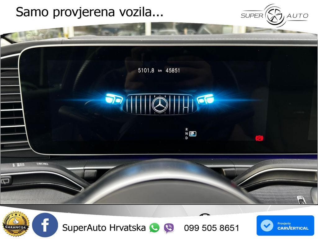Mercedes-Benz GLS AMG GLS 63 V8 EQ Boost 4MATIC+ TCT ACC+HEAD+4xGR SJED+360+PANO
