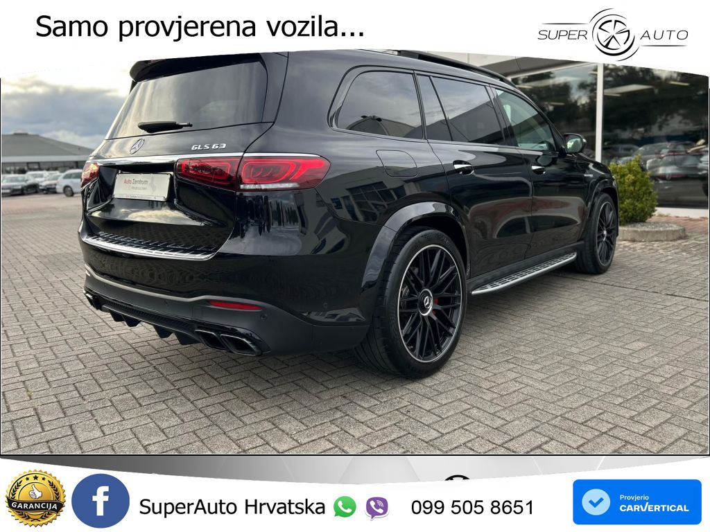 Mercedes-Benz GLS AMG GLS 63 V8 EQ Boost 4MATIC+ TCT ACC+HEAD+4xGR SJED+360+PANO