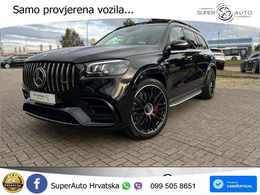 Mercedes-Benz GLS AMG GLS 63 V8 EQ Boost 4MATIC+ TCT ACC+HEAD+4xGR SJED+360+PANO