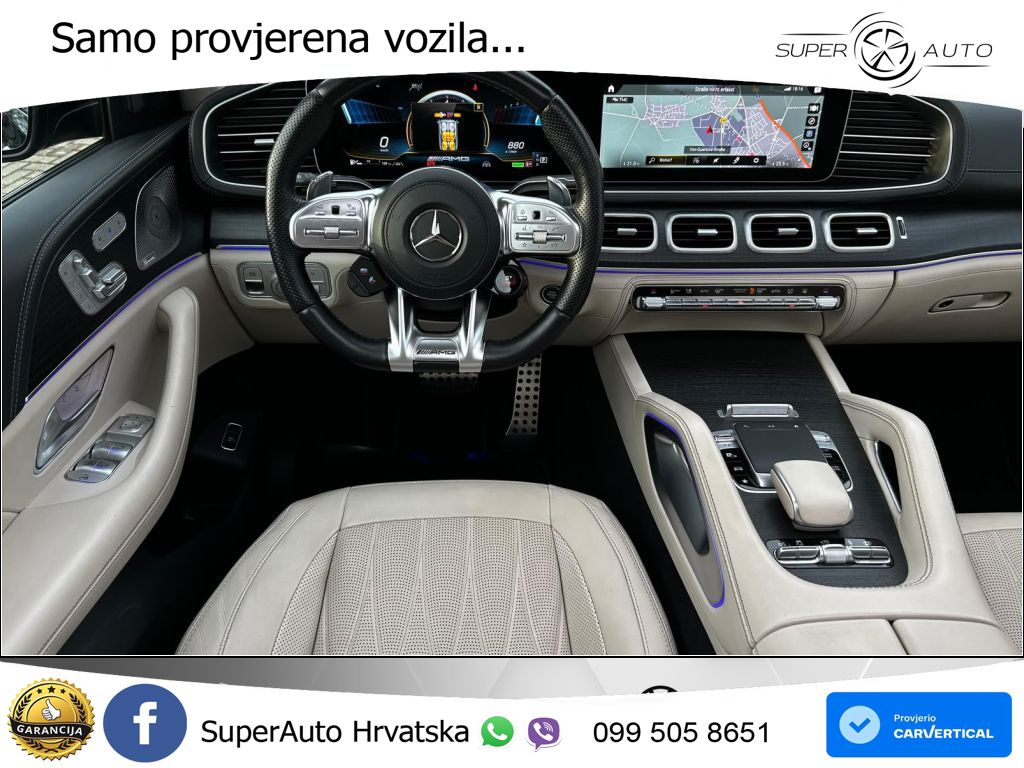 Mercedes-Benz GLS AMG GLS 63 V8 EQ Boost 4MATIC+ TCT ACC+HEAD+4xGR SJED+360+PANO