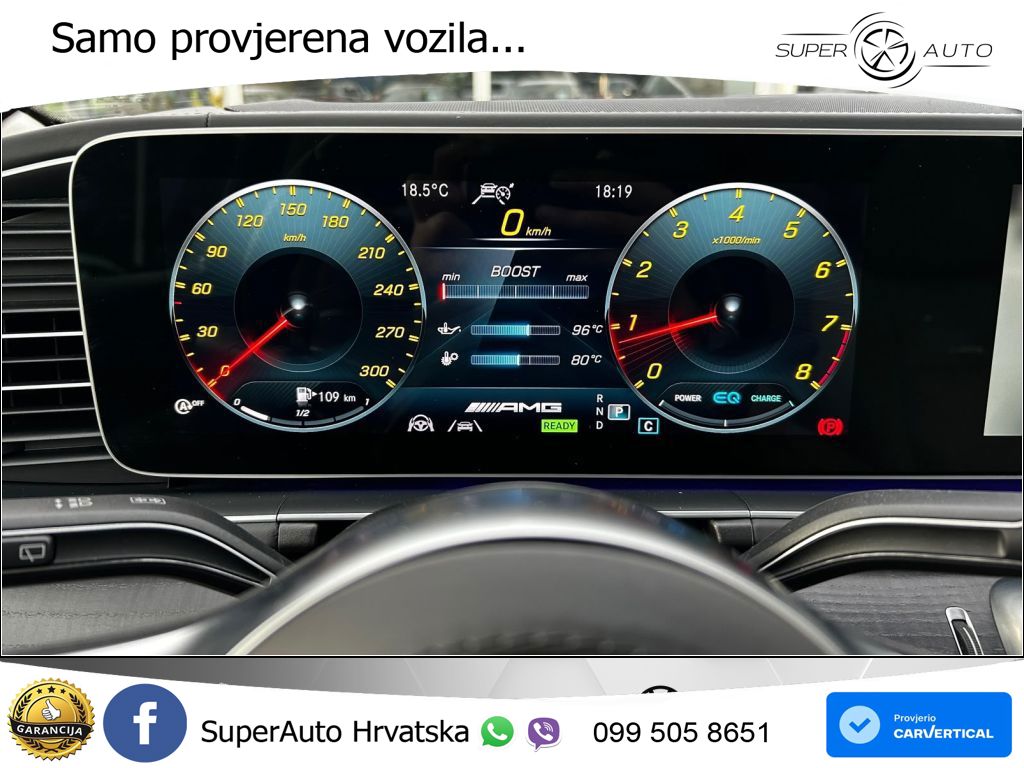 Mercedes-Benz GLS AMG GLS 63 V8 EQ Boost 4MATIC+ TCT ACC+HEAD+4xGR SJED+360+PANO