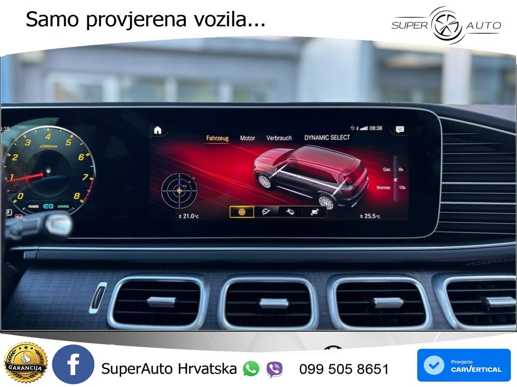 Mercedes-Benz GLS AMG GLS 63 V8 EQ Boost 4MATIC+ TCT ACC+HEAD+4xGR SJED+360+PANO