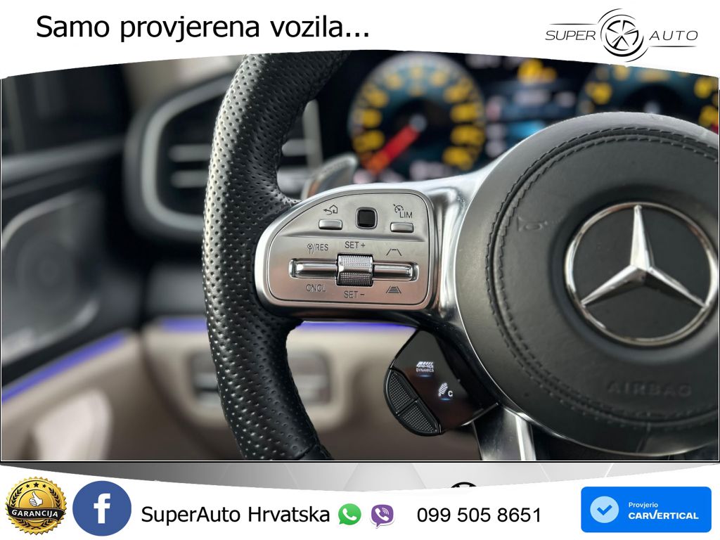 Mercedes-Benz GLS AMG GLS 63 V8 EQ Boost 4MATIC+ TCT ACC+HEAD+4xGR SJED+360+PANO