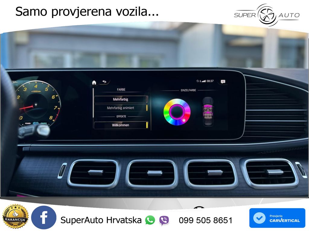 Mercedes-Benz GLS AMG GLS 63 V8 EQ Boost 4MATIC+ TCT ACC+HEAD+4xGR SJED+360+PANO