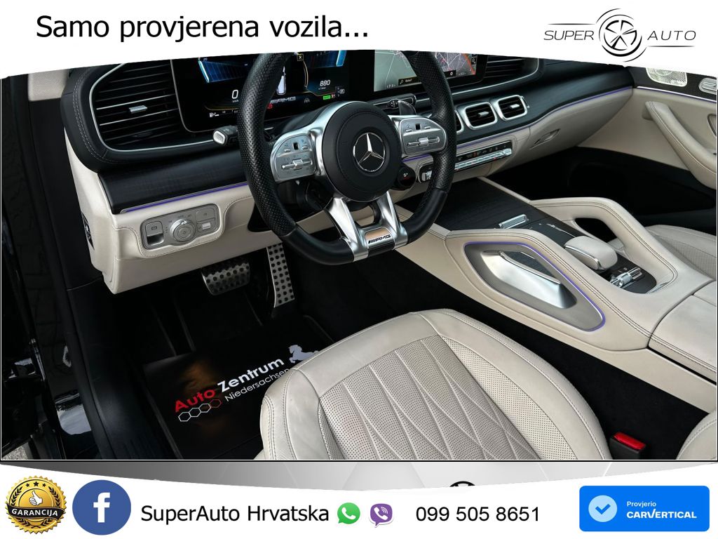 Mercedes-Benz GLS AMG GLS 63 V8 EQ Boost 4MATIC+ TCT ACC+HEAD+4xGR SJED+360+PANO