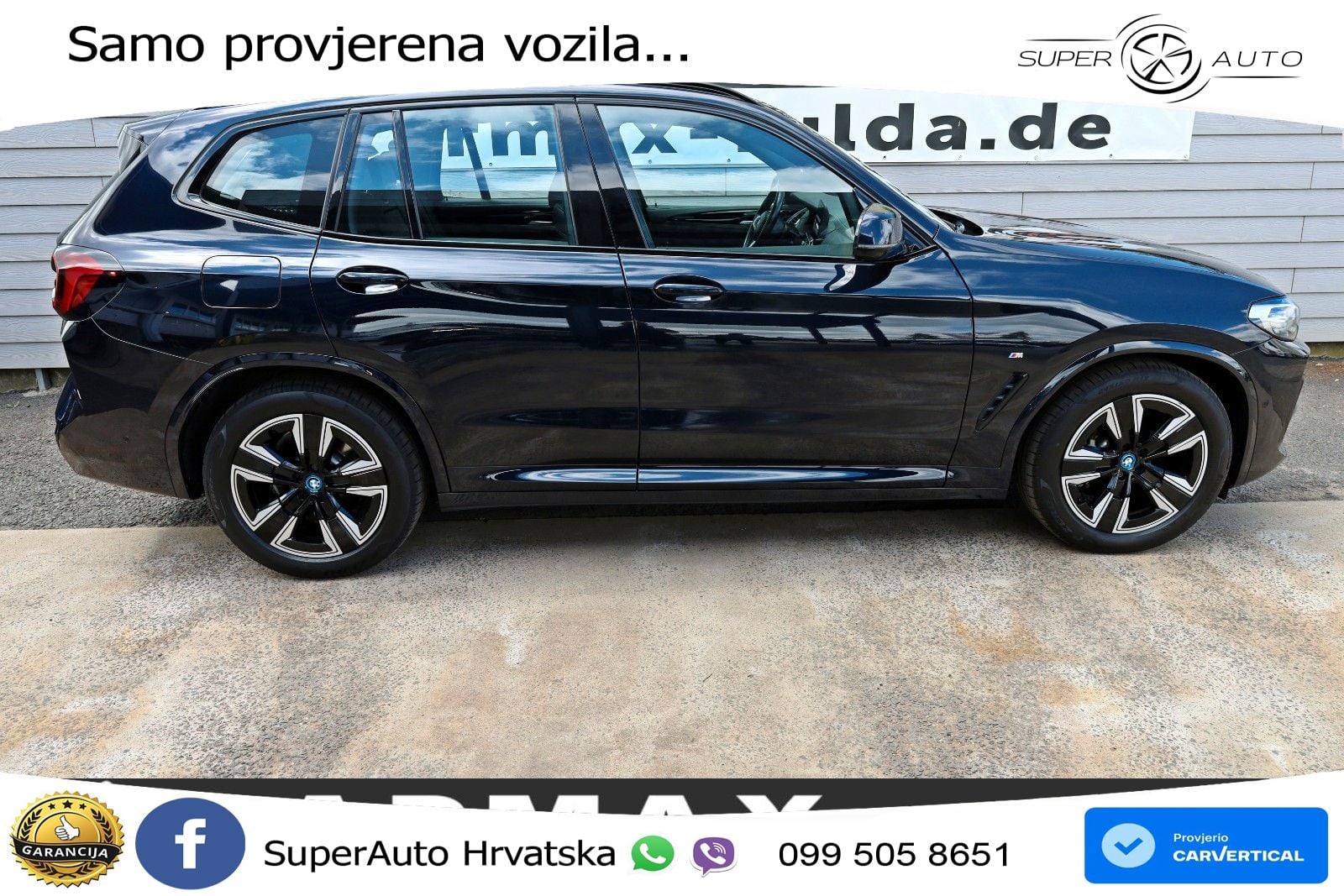 BMW iX3 80 kWh (286 KS) M Sport