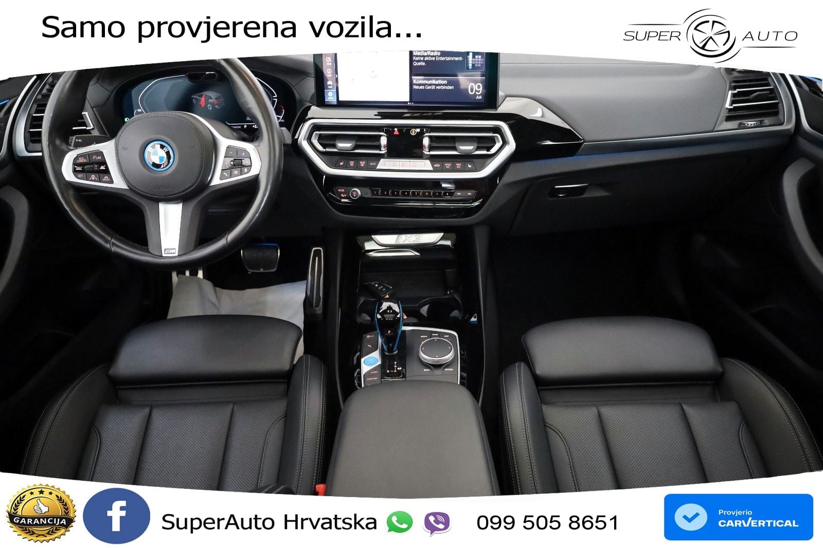 BMW iX3 80 kWh (286 KS) M Sport