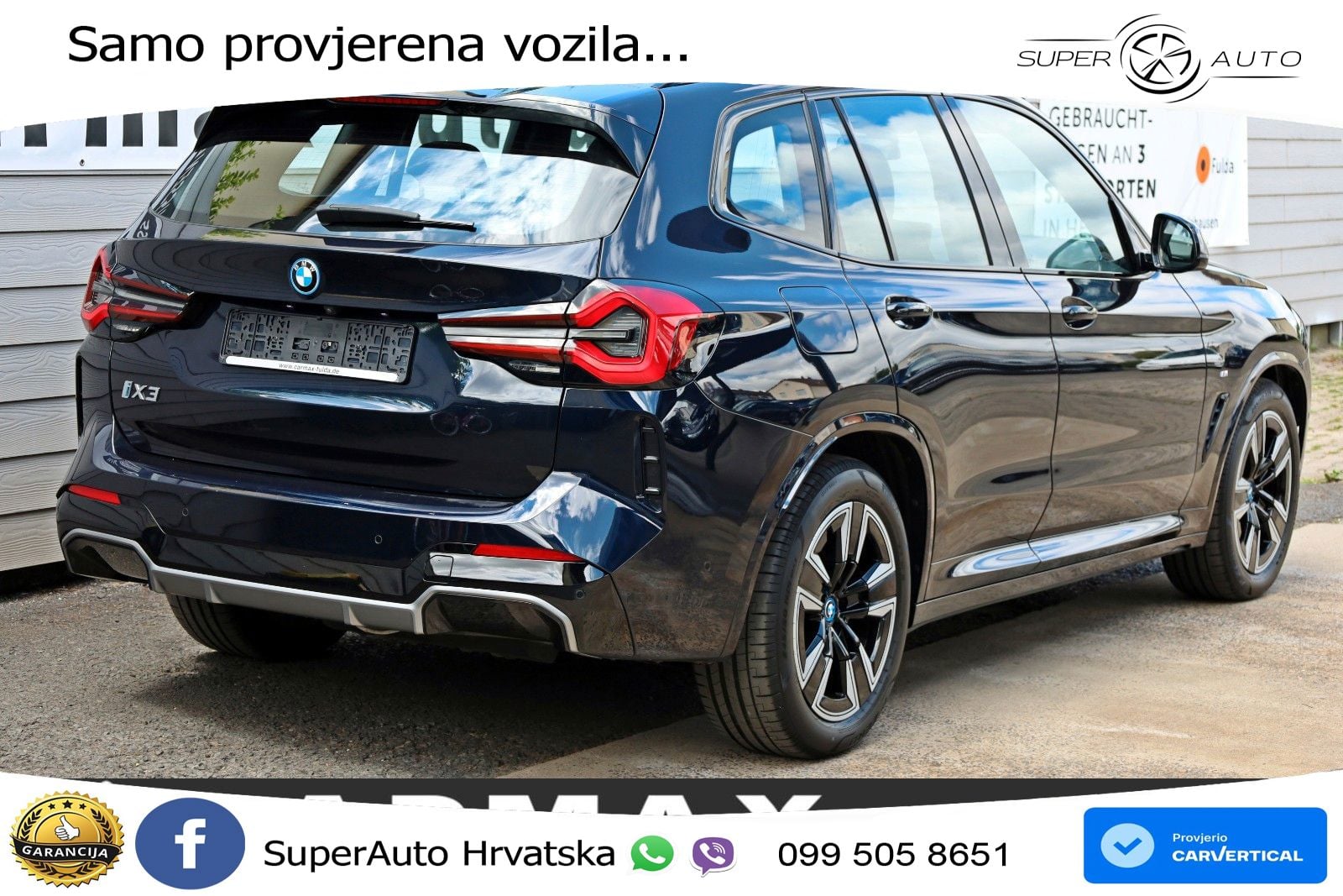 BMW iX3 80 kWh (286 KS) M Sport