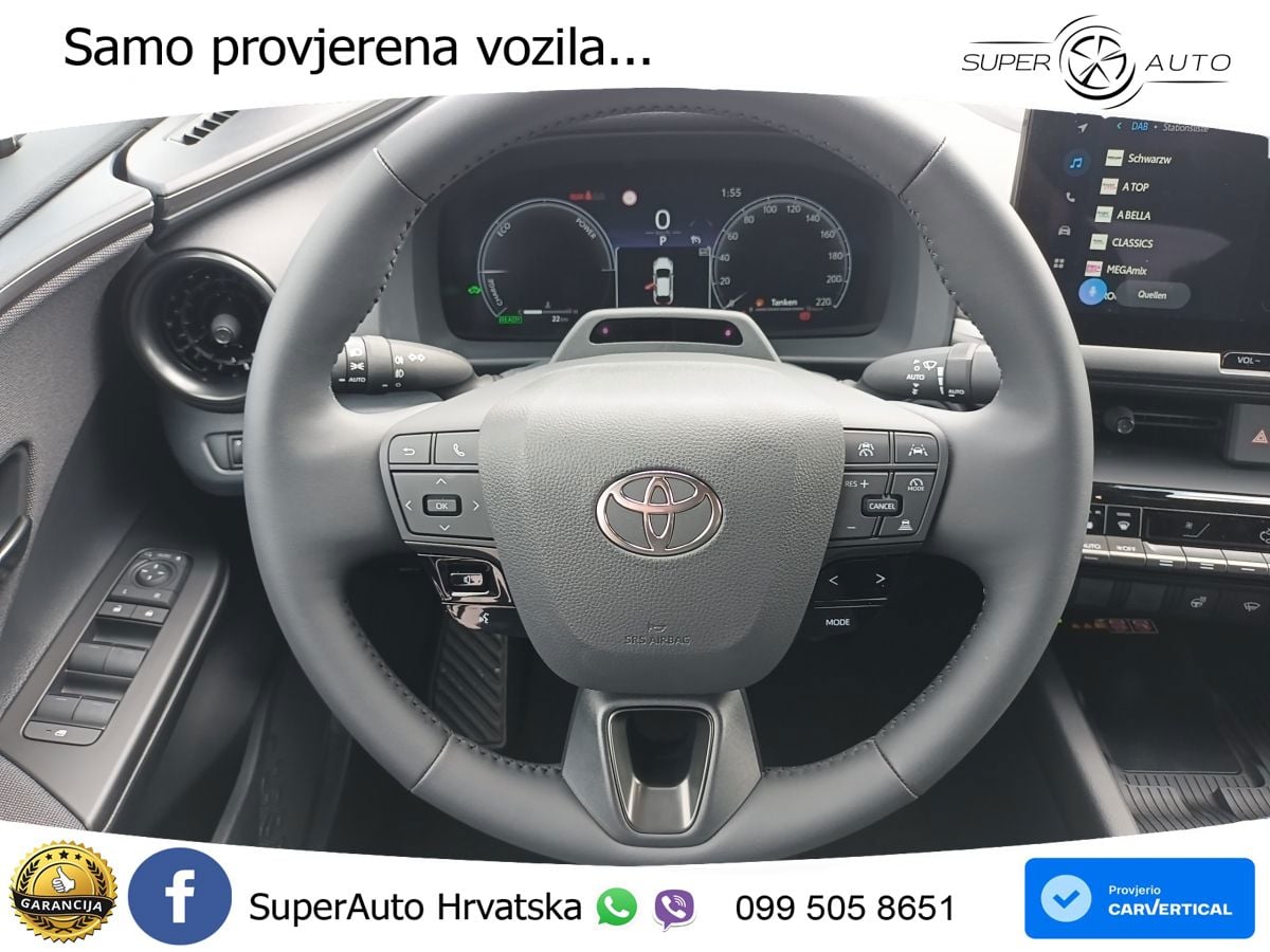 Toyota C-HR 1.8 (140 KS) Hybrid e-CVT Teamplayer LED+GR SJED+ACC