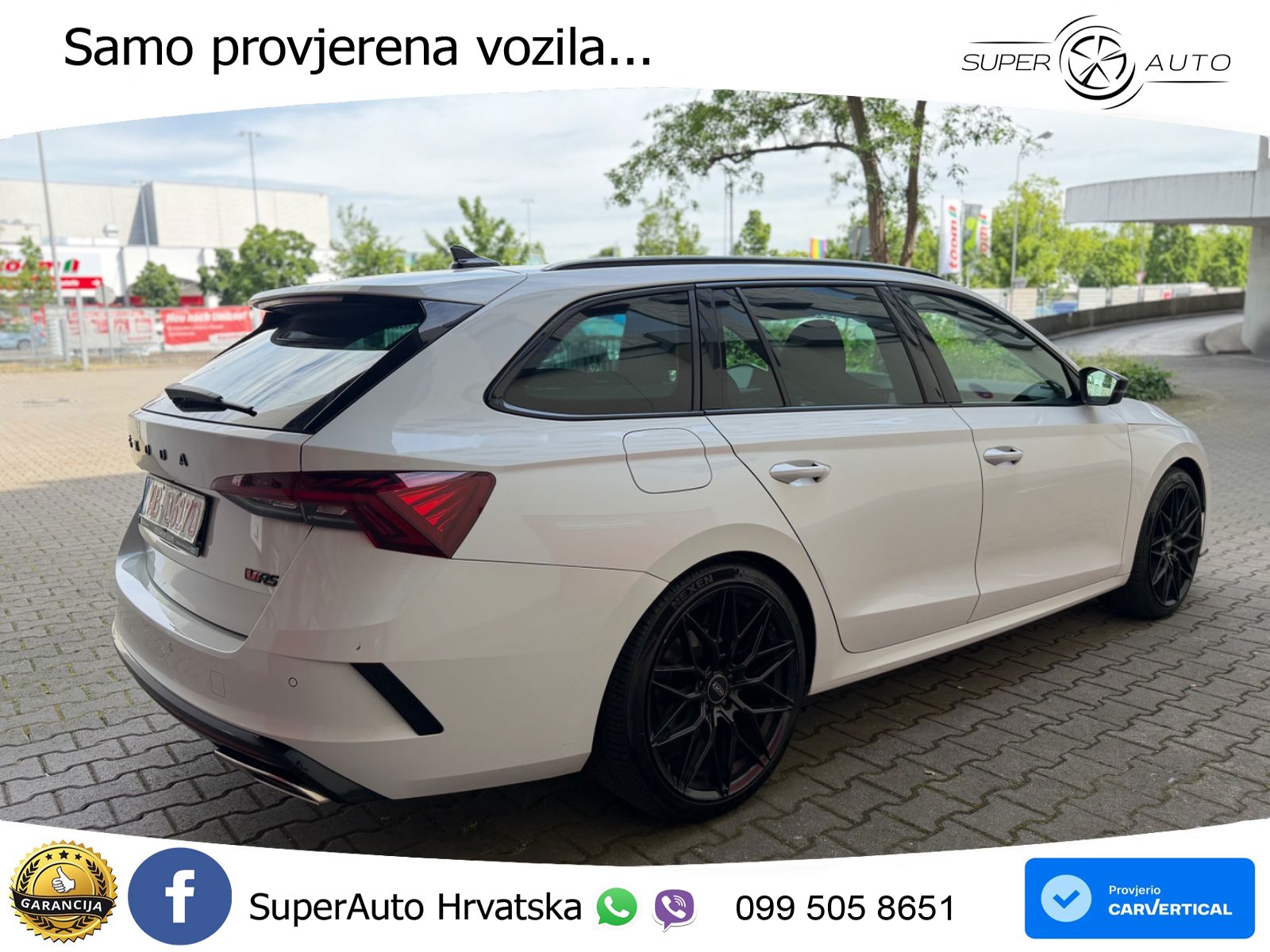 Škoda Octavia Combi RS 2.0 TDI (200 KS) DSG