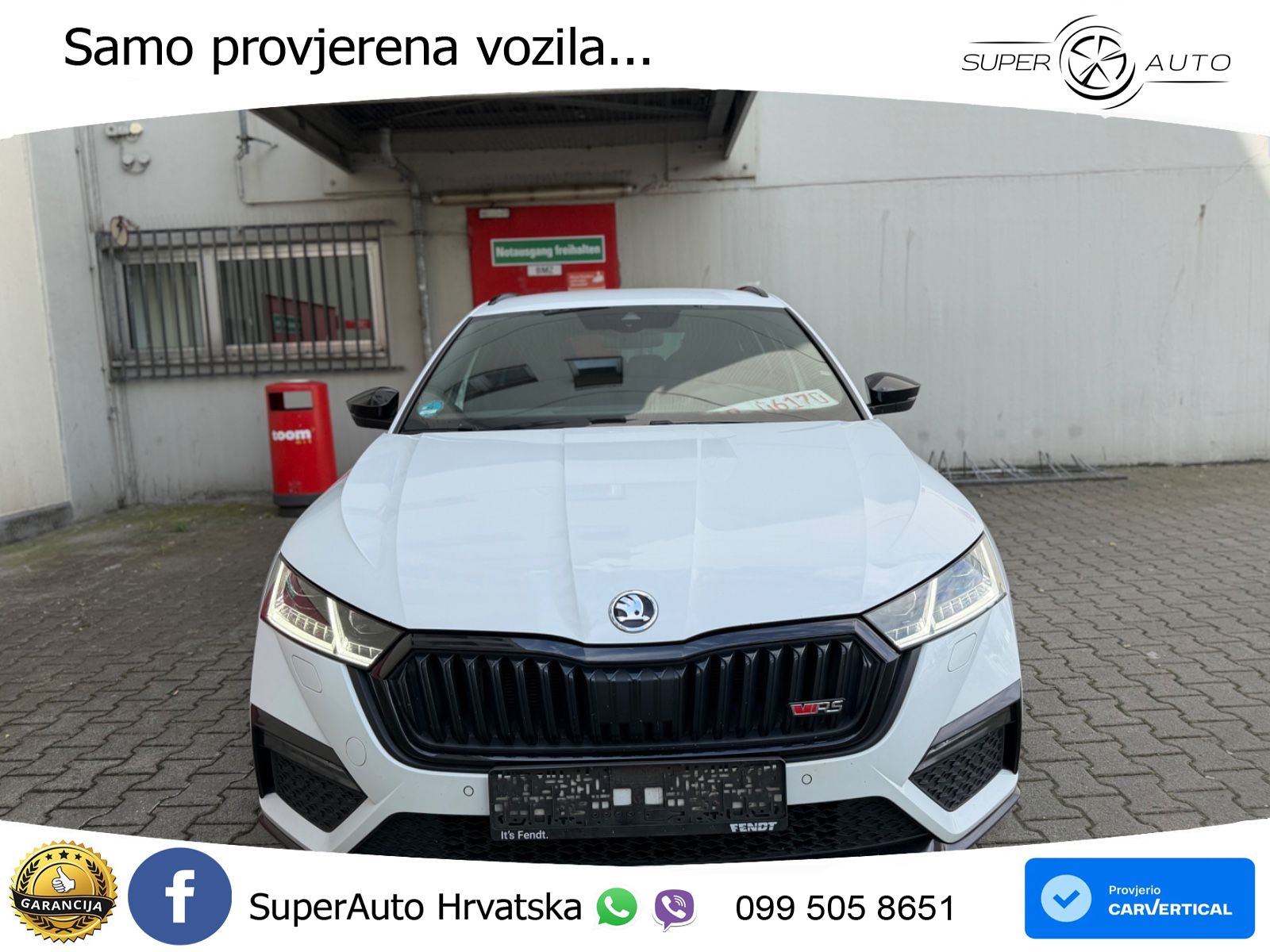 Škoda Octavia Combi RS 2.0 TDI (200 KS) DSG