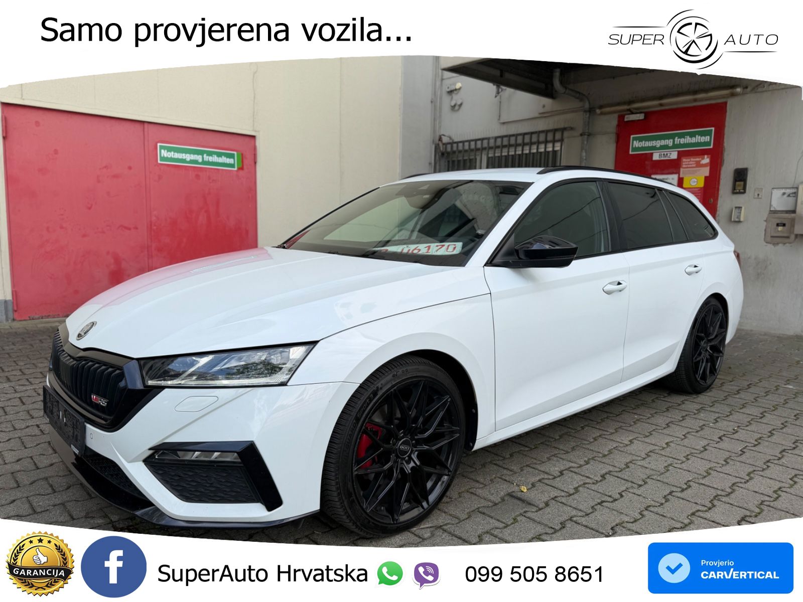 Škoda Octavia Combi RS 2.0 TDI (200 KS) DSG