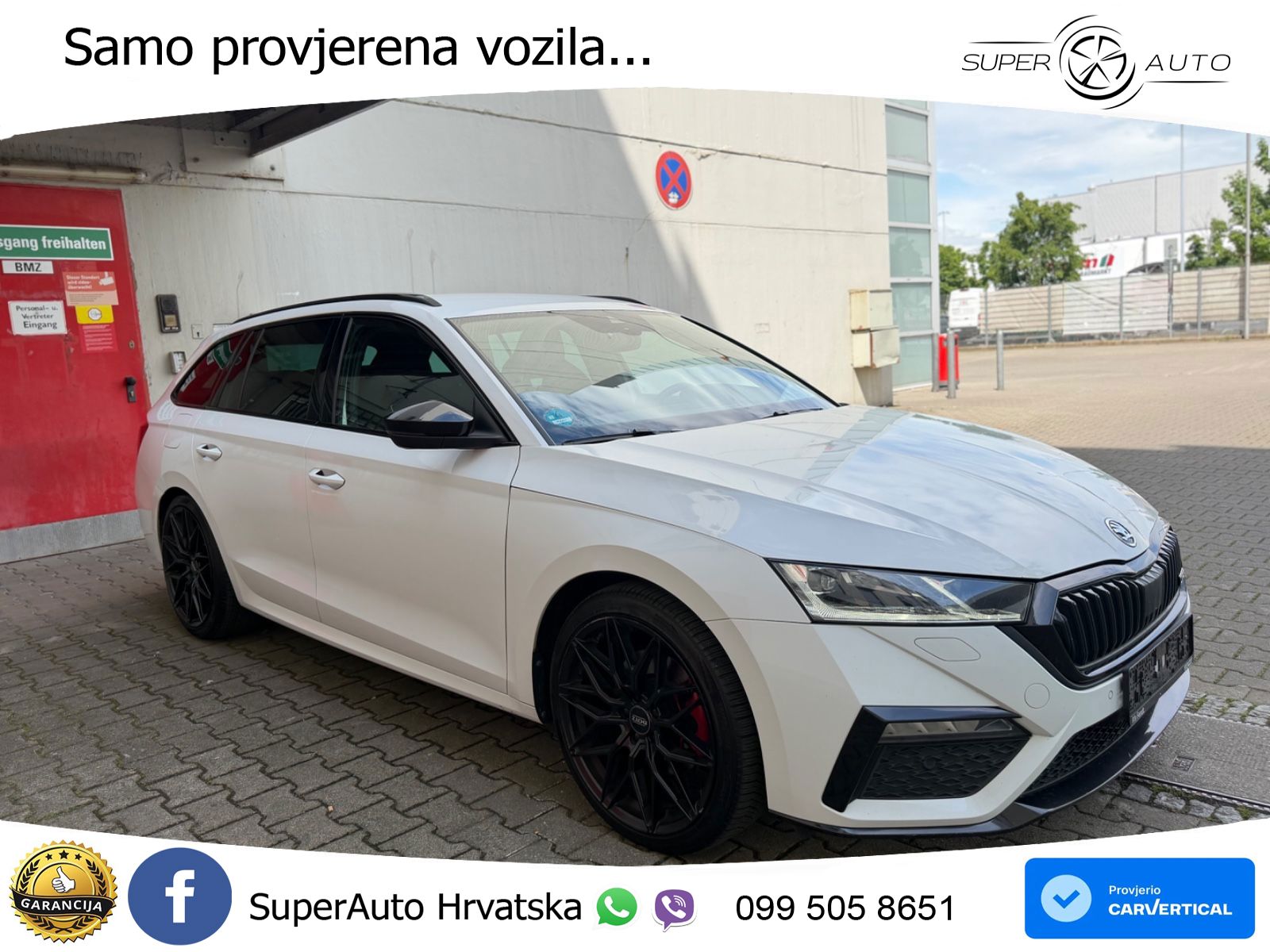 Škoda Octavia Combi RS 2.0 TDI (200 KS) DSG