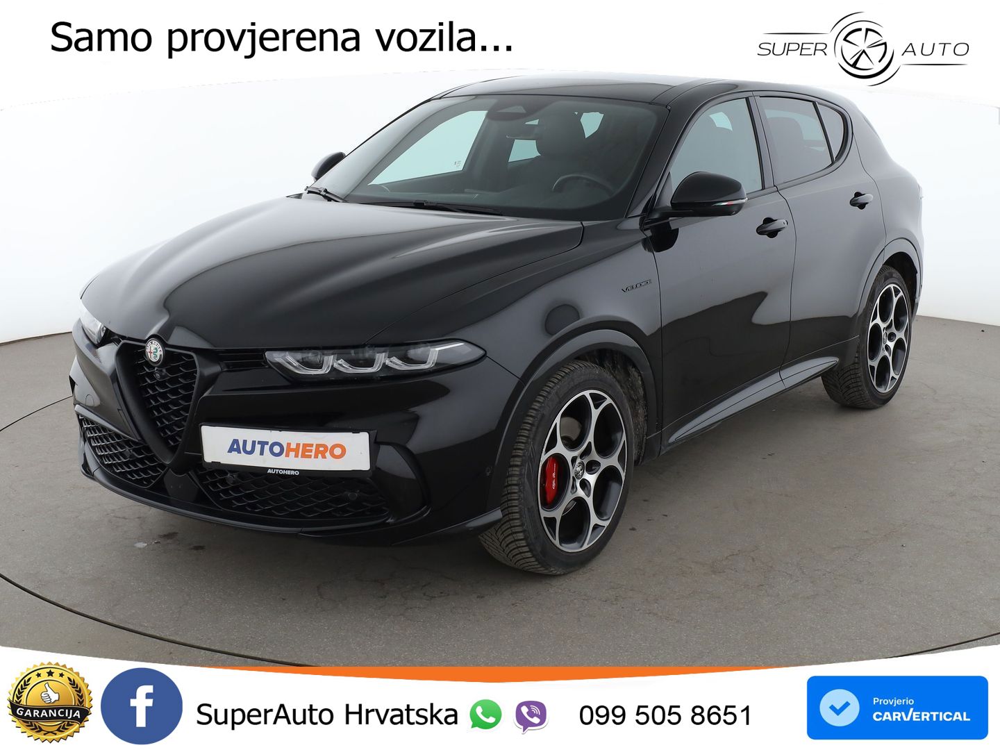 Alfa Romeo Tonale 1.5 VGT (160 KS) 48V-Hybrid TCT LED+GR SJED+ACC