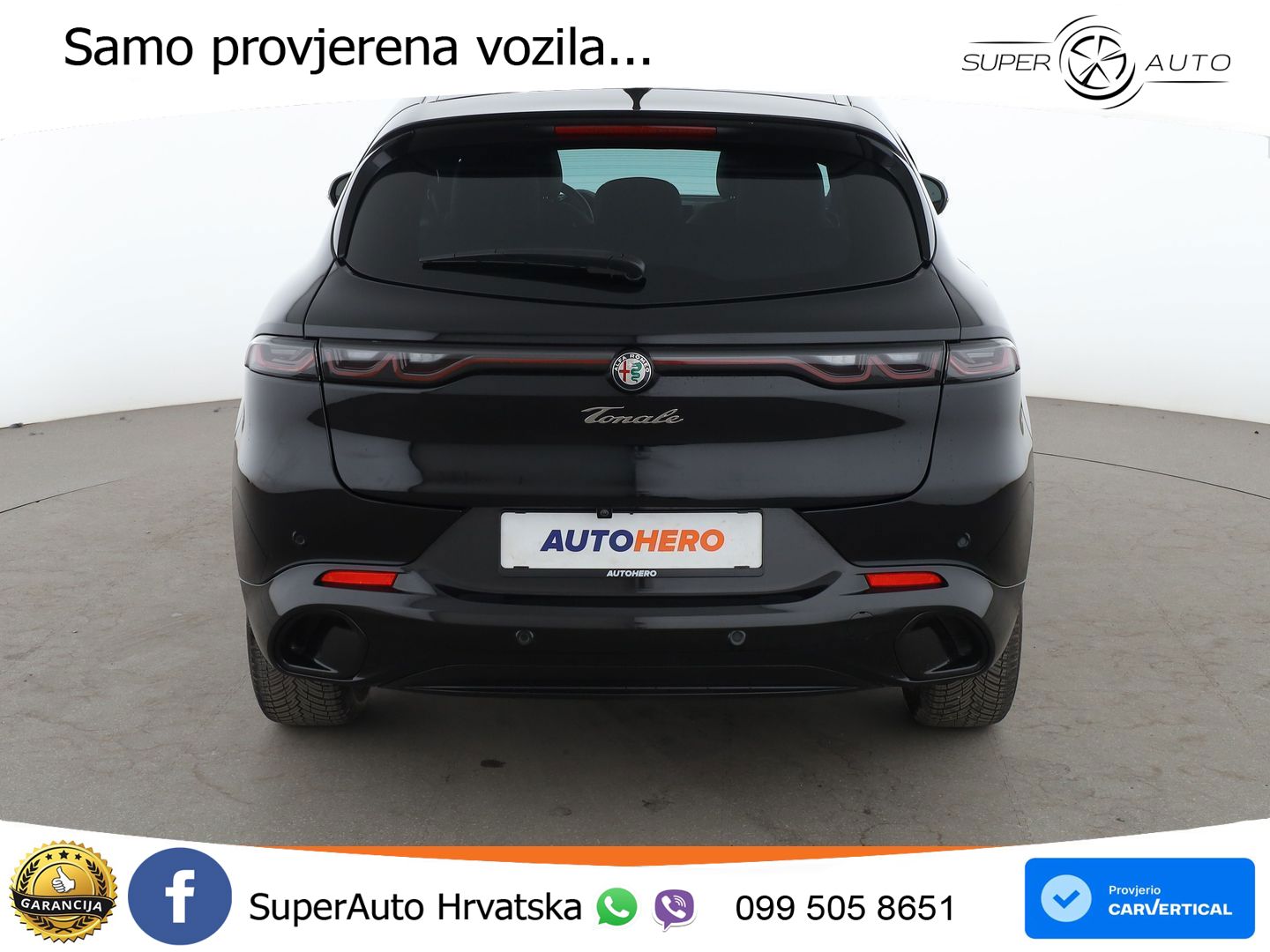Alfa Romeo Tonale 1.5 VGT (160 KS) 48V-Hybrid TCT LED+GR SJED+ACC