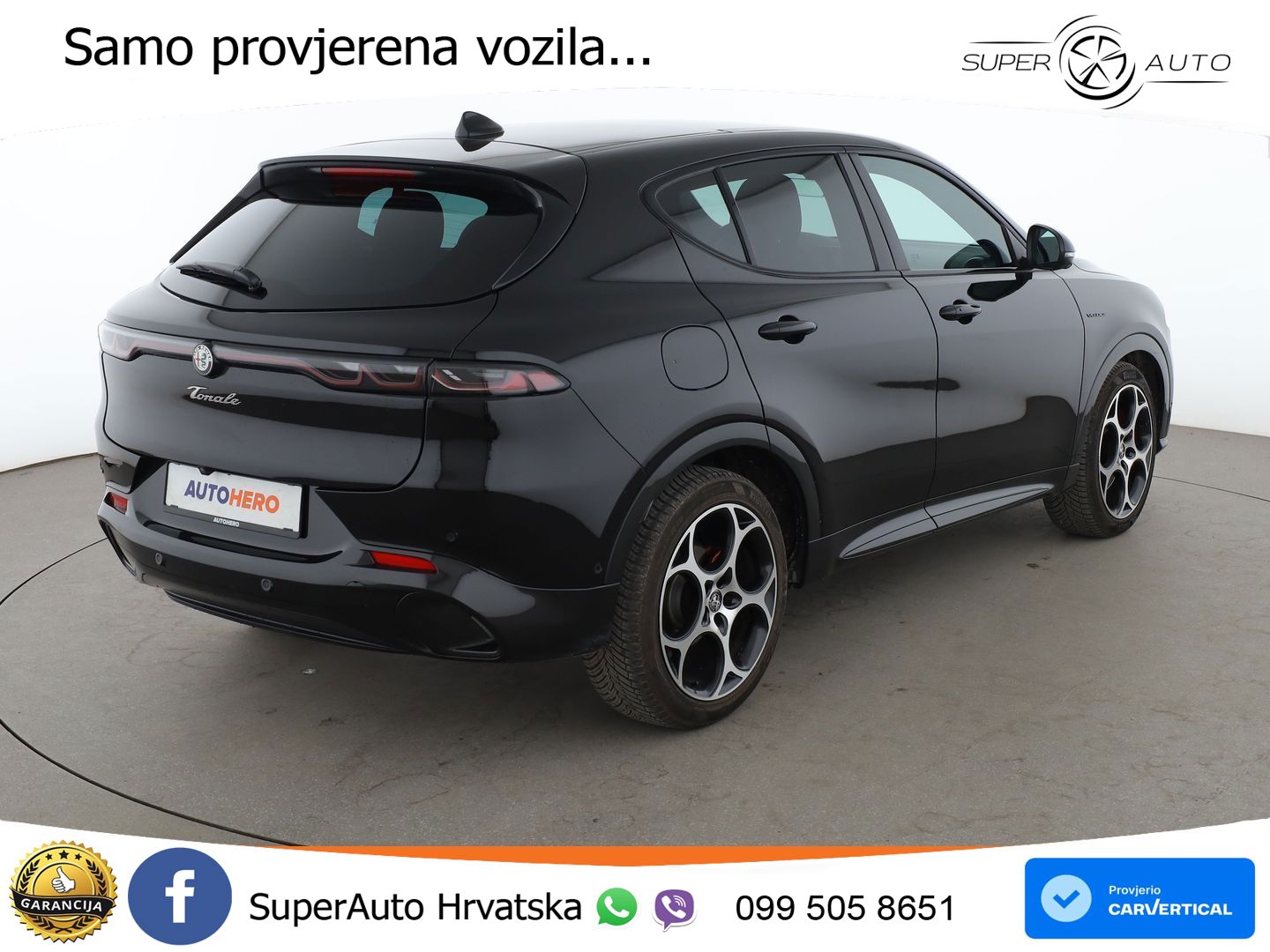 Alfa Romeo Tonale 1.5 VGT (160 KS) 48V-Hybrid TCT LED+GR SJED+ACC