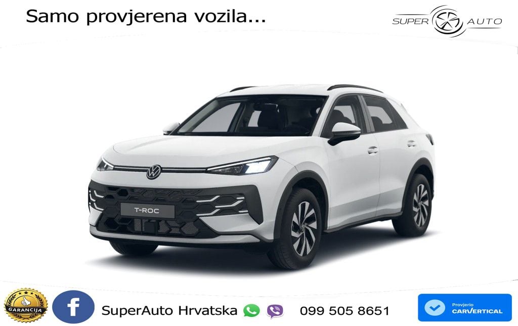 Volkswagen T-Roc 1.5 eTSI (116 KS)  DSG LED+GR SJED+ACC